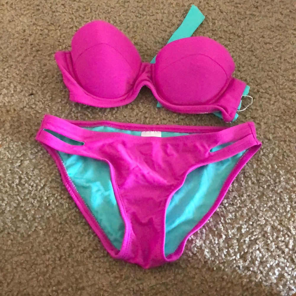 Purple bikini